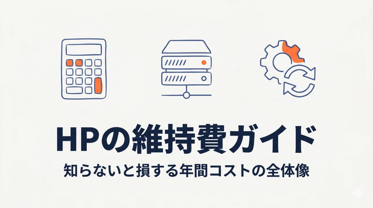 ホームページの維持費はいくら?保守・SSL・更新費用の相場と内訳